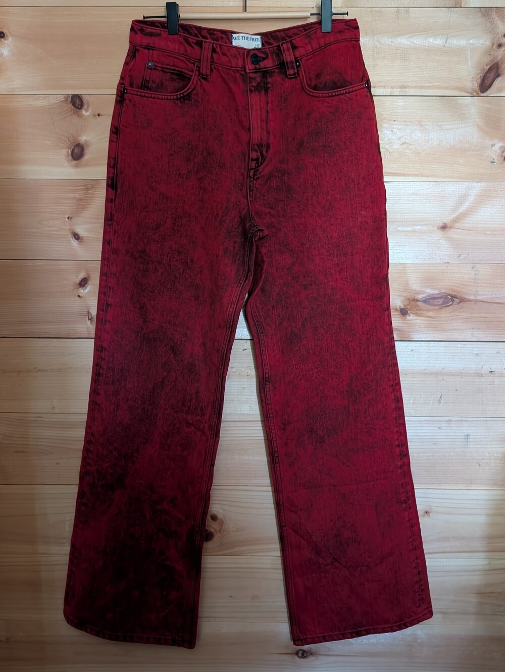 We The Free By Free People Tinsley Jeans *28 *NWOT * Vampiric *Rare